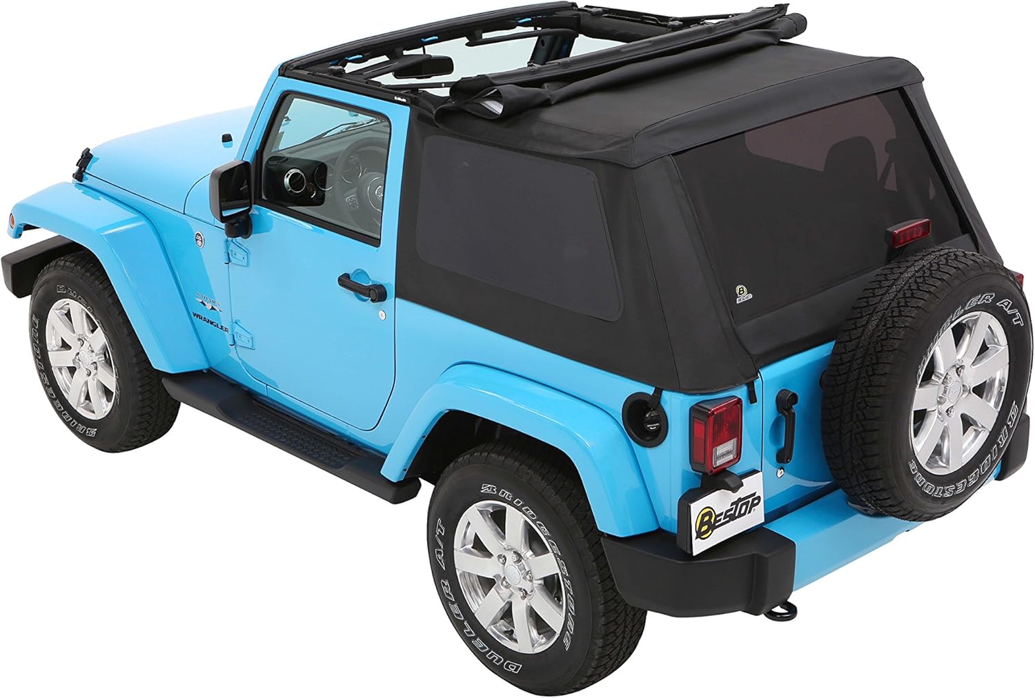 Bestop 56852-35 Trektop Diamond Soft Top for Jeep Wrangler JK